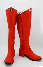 Sailor Moon Usagi Tsukino Cosplay Schuhe Stiefel Rot - cosplaycartde